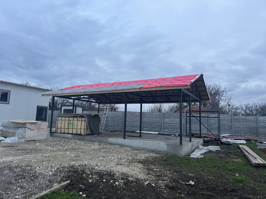 Парцел с хале 100 кв.м