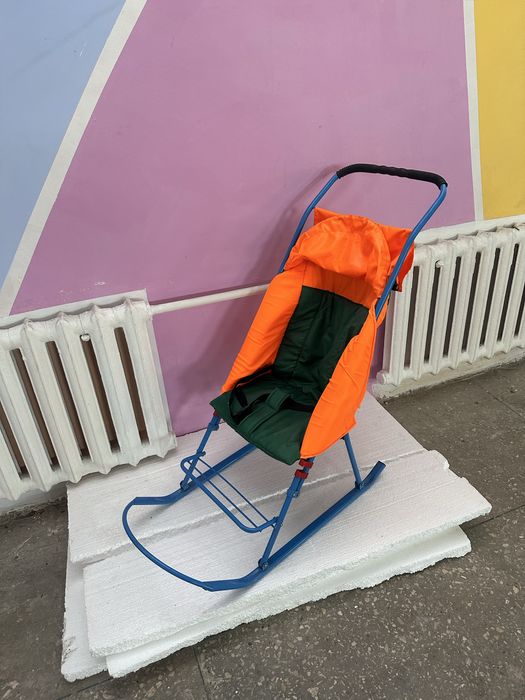 Санки с чехлом новые