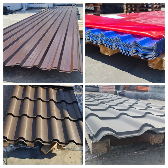 Tabla Cutata, Tip Tigla, Proiecte Industriale, Comerciale și Casnice