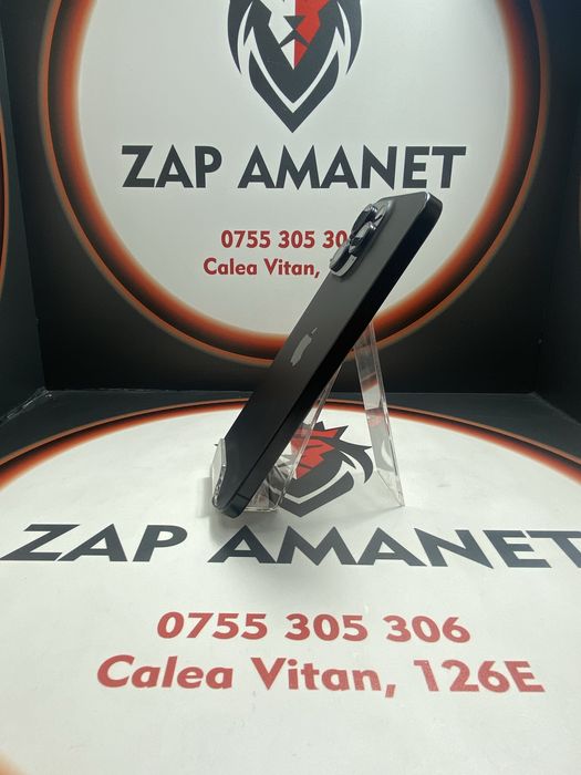 ZAP AMANET VITAN - iPhone 15 Pro Max - Black Titanium - 256GB - 100%