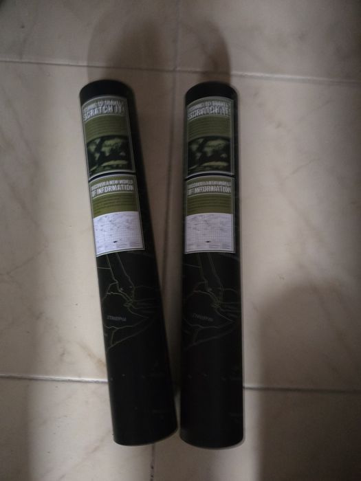 Скреч карти на света