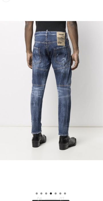 Blugi Jeans Dsquared Tidy Biker 52
