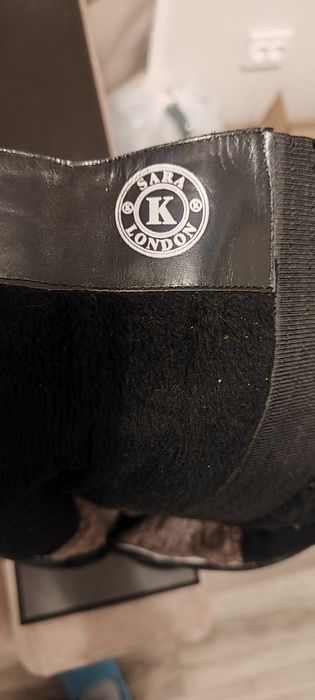 Сапожки зимние замшевые