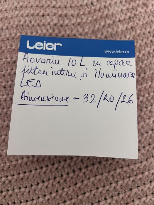 Vănd acvariu  10 L