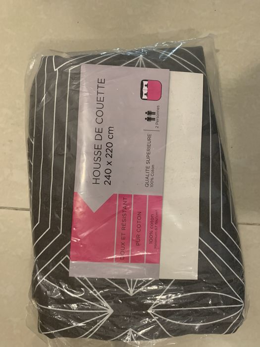 Vand lenjerie pat pilota 200x240cm si 2 perne,  bumbac 100%