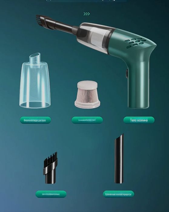 Авто пылесос новый