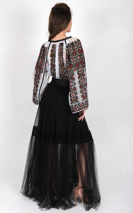Fustă Tulle Negru IZABELA MANDOIU – Mărimea 36 – Designer Român – Noua