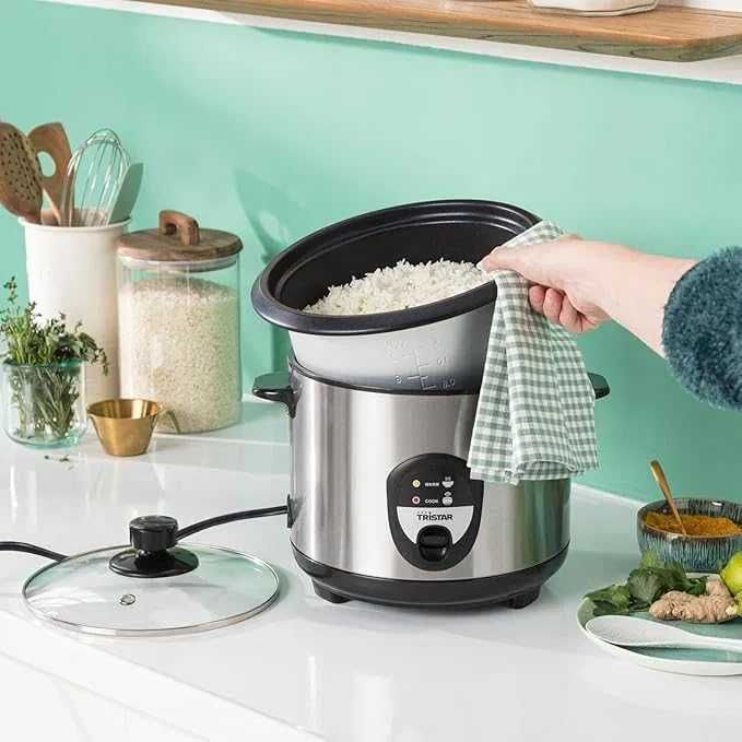 Уред за готвене на ориз Tristar RK, 1L, 500W лек дефект