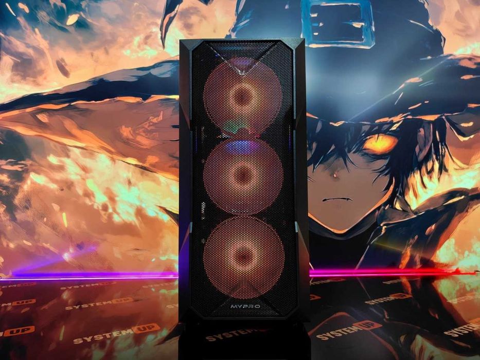 Игровой Компьютер i3 12100F / RX 580 8GB / DDR4 32GB / SSD 256GB