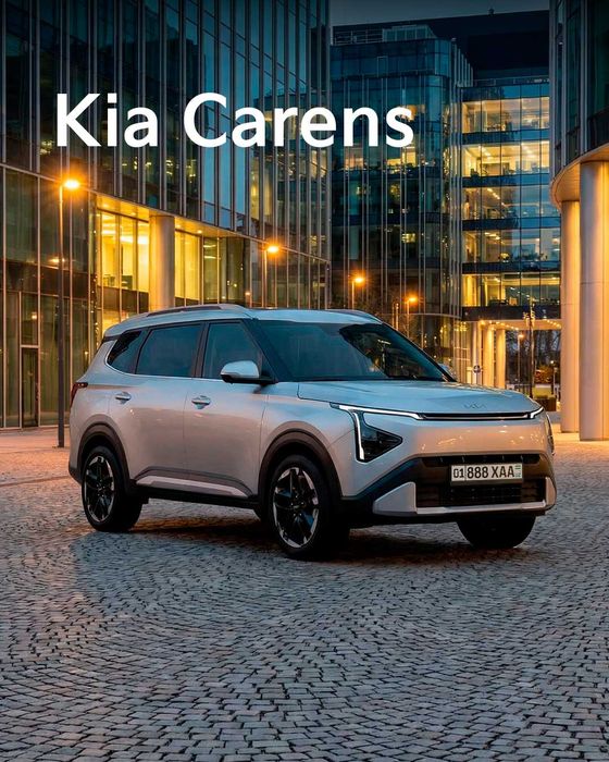 Yangi Kia Carens 2026 • 0% stavka • 36 oygacha to‘lov • RD Sirdaryo