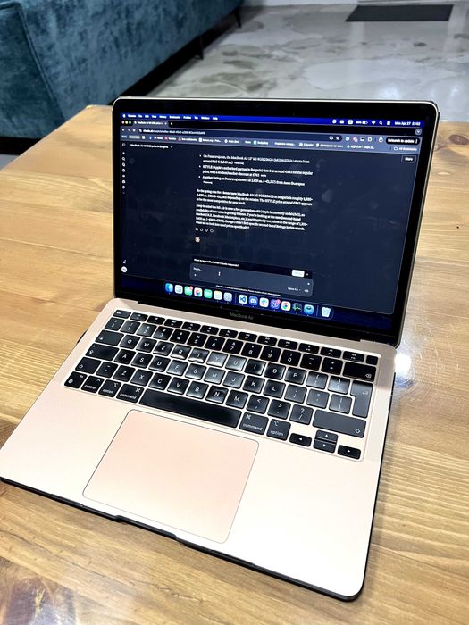 Macbook Air M1 Rose Gold