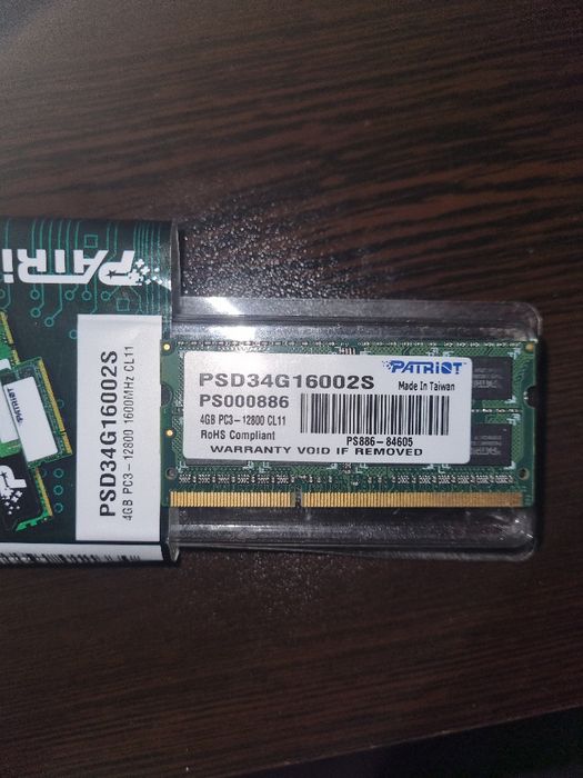 Memorie Pariot 4 GB ram