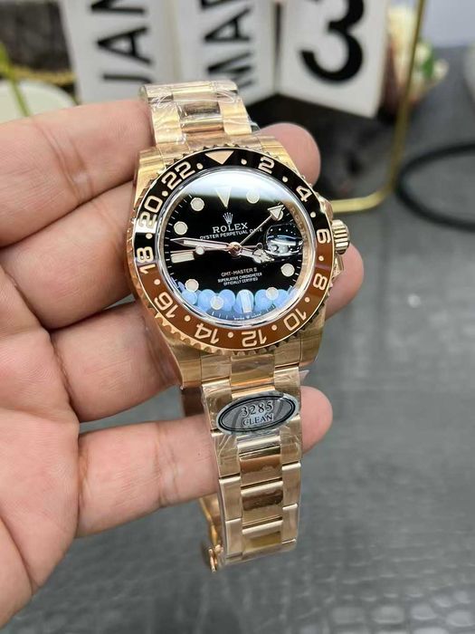 rolex gtm-master II розово злато