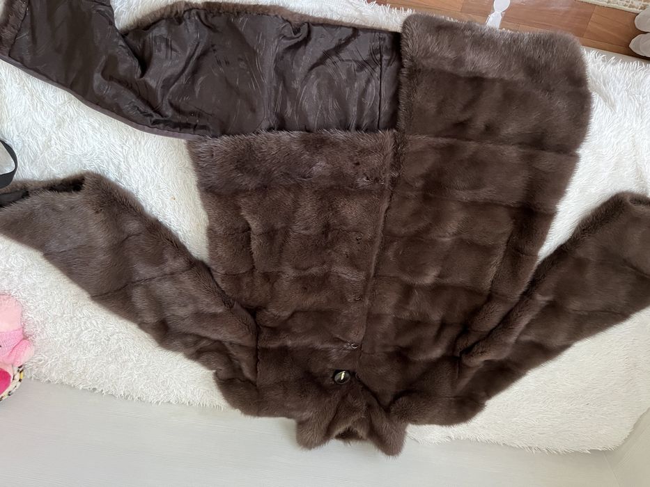 Норковая шуба б/у