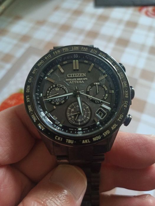 EDIȚIE LIMITATĂ: Citizen Satellite Wave GPS CC4067-66E – Precizie Absolută din Spațiu 
Vând Citizen Attesa Satellite Wave GPS, modelul CC4067-66E, car