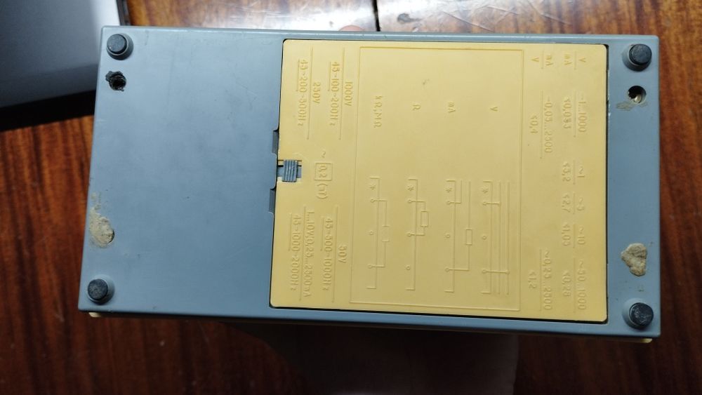 Аналоговый советский мультиметр