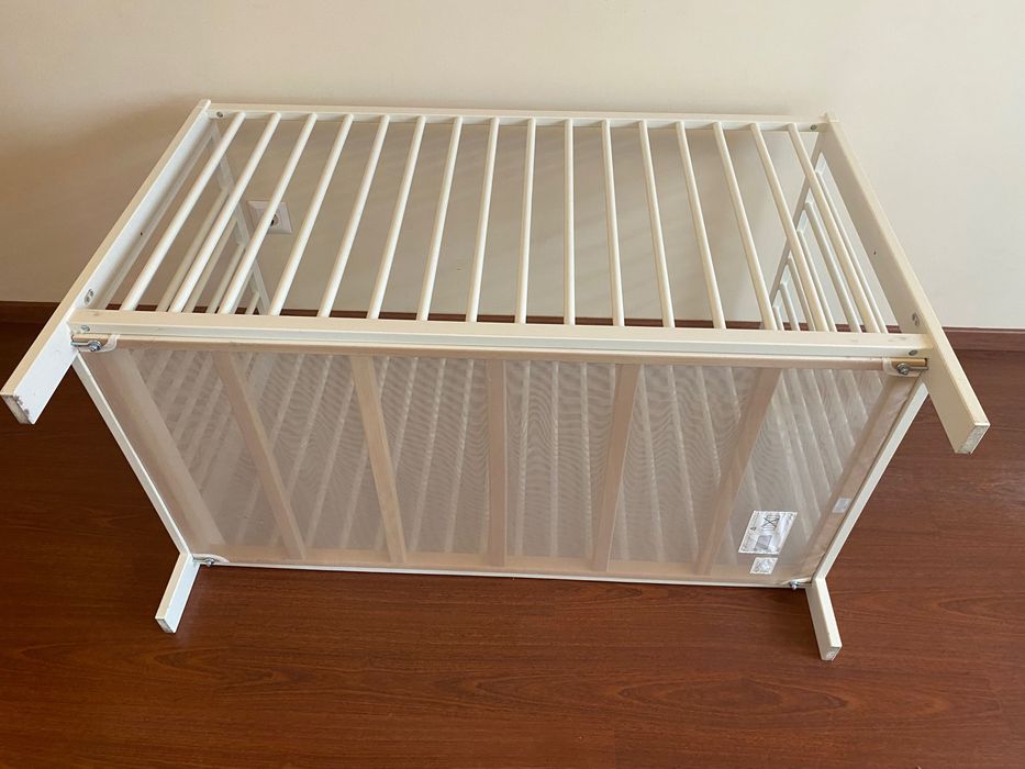 Бебешко креватче ИКЕА дърво + матрак