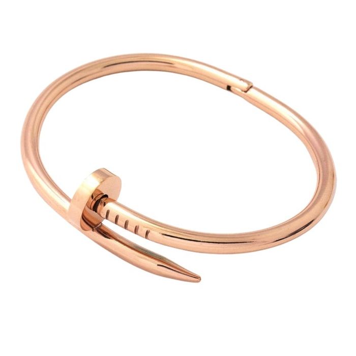 Гривна пирон Cartier цвят розово злато