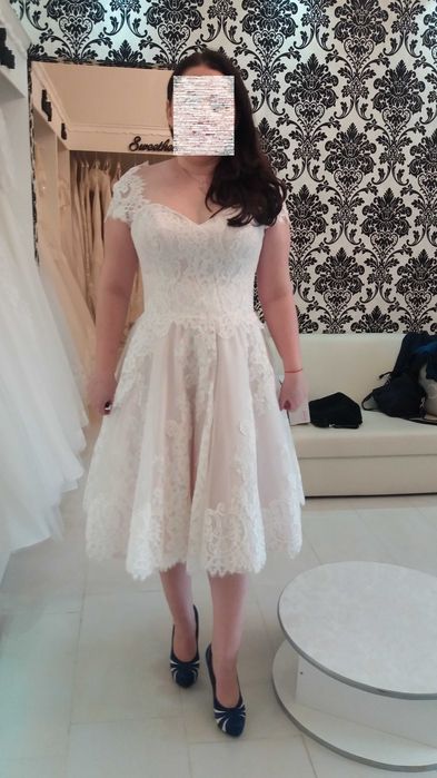 Rochie de mireasa Milano 2 in 1 - lunga + scurta