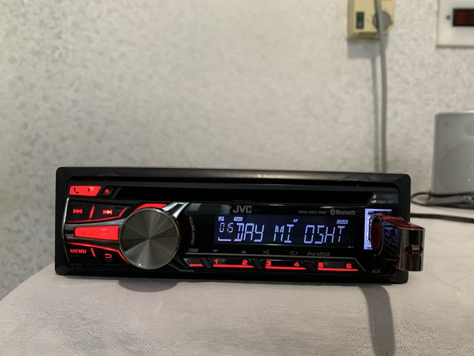 Авто Cd JVC Bluetooth