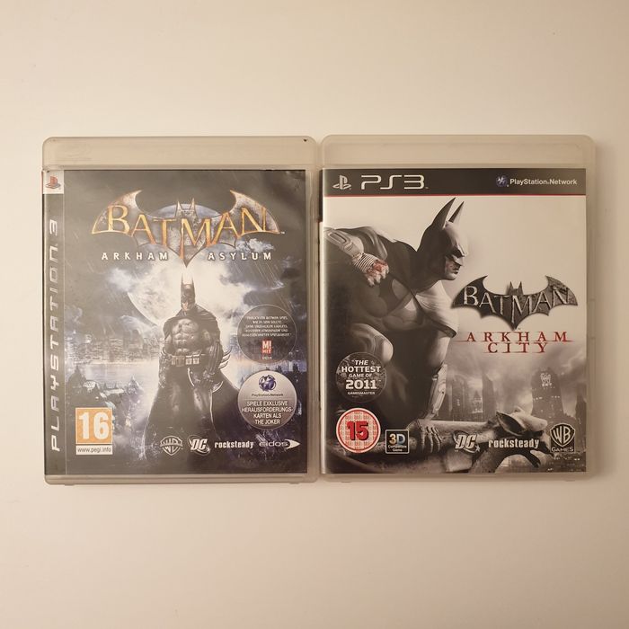 Batman Arkham Asylum & Batman Arkham City PS3/Playstation 3
