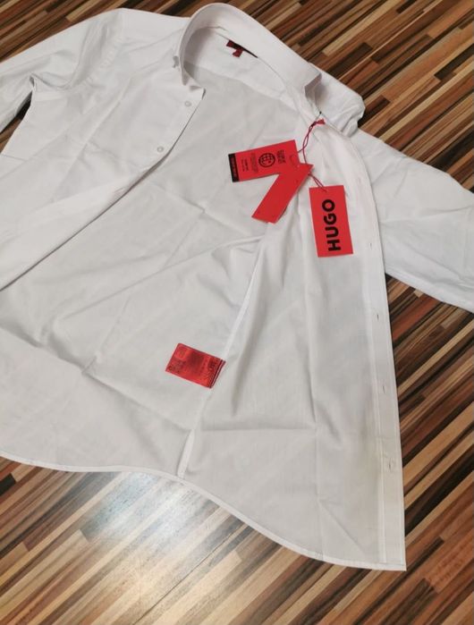 Camasa Hugo Boss noua albă