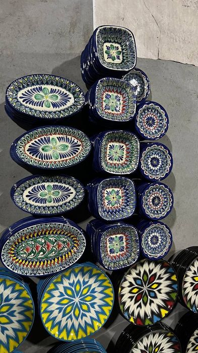 Rishton kulolchilik buyumlari | Optom Lagan | лаган | Сопол идишлар