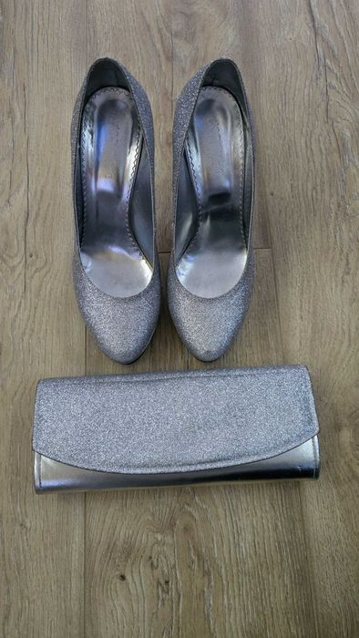 Дамски официални обувки + чанта
