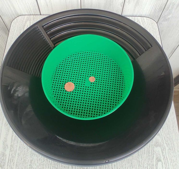 леген металдетектор сито за промиване / добиване на самородно злато