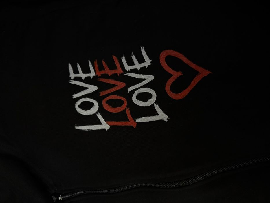 Толстовка с рисунком ручной росписи, подарок