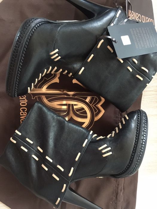 Roberto Cavalli сапоги оригинал кожа