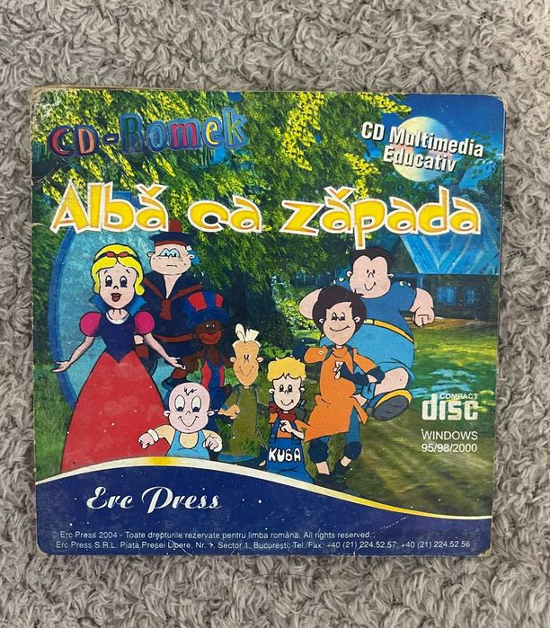 Set CD cu jocurii pentru copii