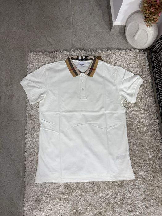 Tricou polo Burberry bumbac 100% colectie noua