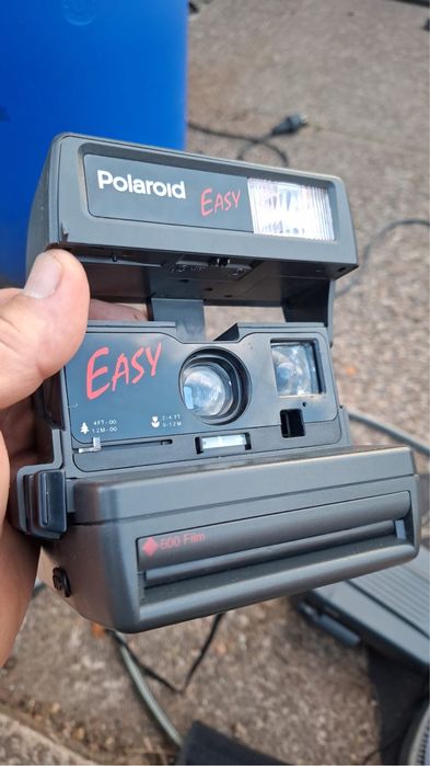 Рядък Vintage Polaroid EASY (Серия 600) – Автентичен Винтидж Фотоапарат