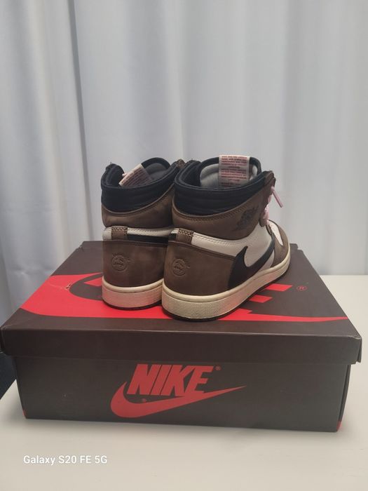 Jordan 1 Retro High OG SP Travis Scott Mocha