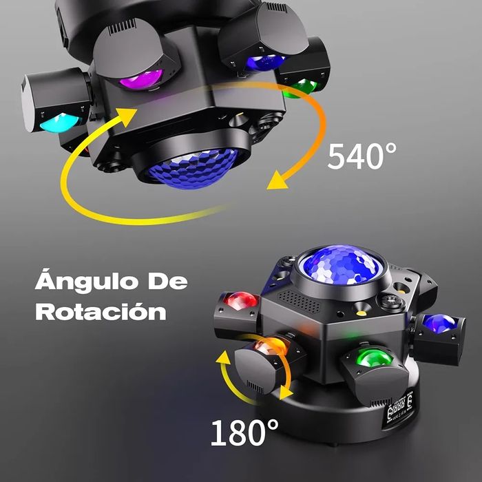 150 W Mini Moving Head Light RGBW Disco Light with Disco Ball DMX512