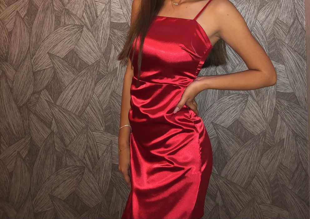 Rochie de ocazie din satin