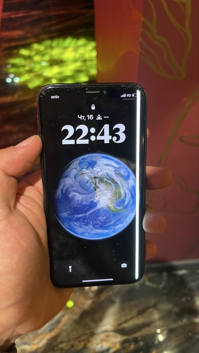 IPhone X, продаетсяГород Шымкент. 256gb/98
