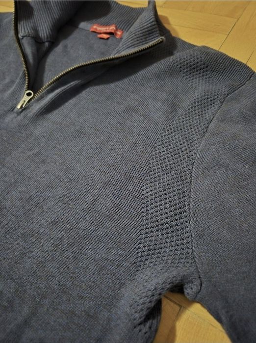 Pulover Bărbați Engelbert Strauss, Bumbac, Fermoar - M Fit L