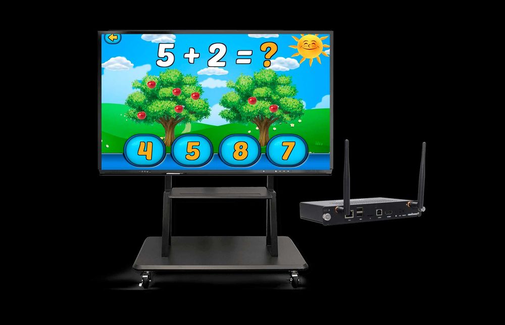 Интерактивная Панель 55/65" — Компактный Формат, Большие Возможности!