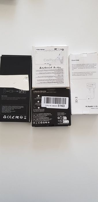 Безжичен адаптер Android Auto/CarPlay