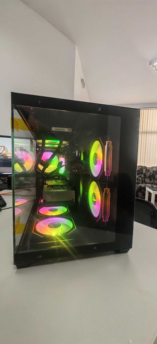 Мощнo Геймърско РС Intel I7 13700F/32Gb D5/1TB SSD/GB 4060TI/Гаранция