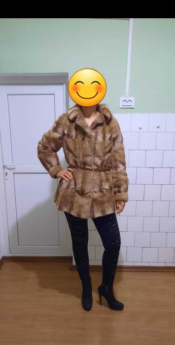 Палто, визон, С, S