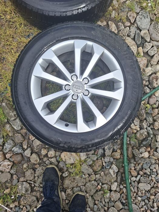 Jante aliaj Audi q5 touareg etc cu cauciucuri m+s 235/60 r 18