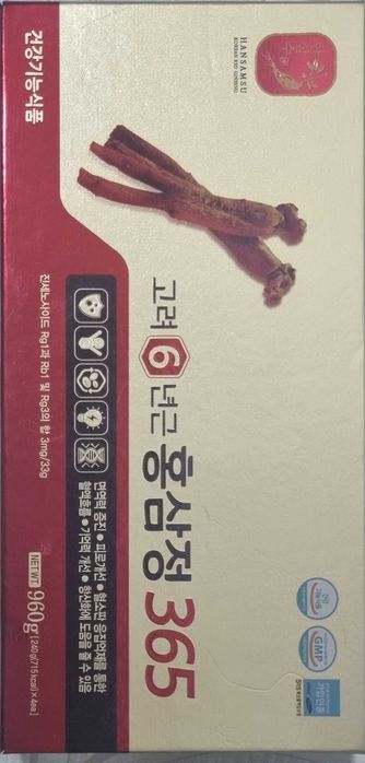 Женьшень 6 йиллик киёми, корея махсулоти