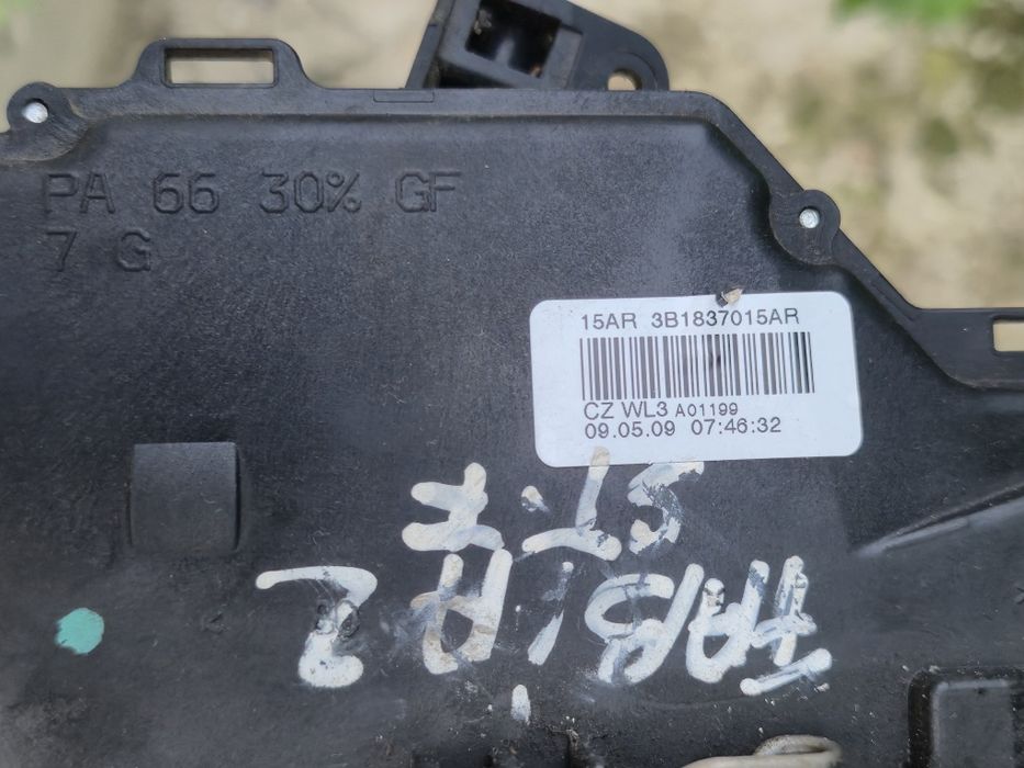 Broască / Încuietoare Ușă Șofer (Stânga Față) Skoda/VW/Seat – Cod 3B1837015AR