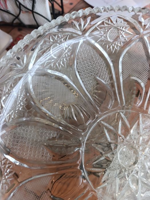 Кристални подноси и купи