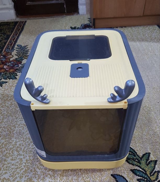 Закрытый лоток для кота (для котят до 1.5 лет)