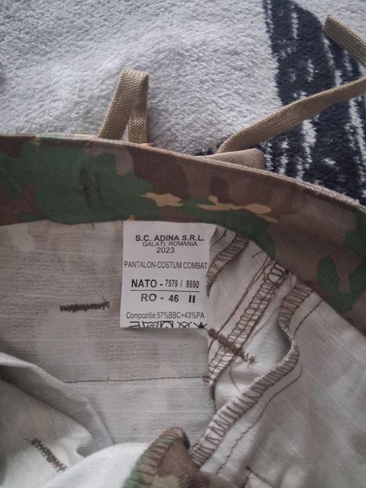 Veston+pantalon combat