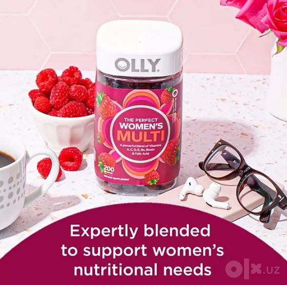 Мультивитамины для женского здоровья и поддержки иммунитета OLLY Women
